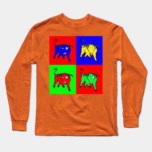 4 bulls Long Sleeve T-Shirt